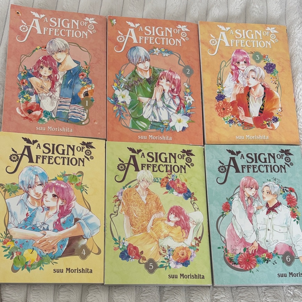 A Sign of Affection Manga volumes 1-6